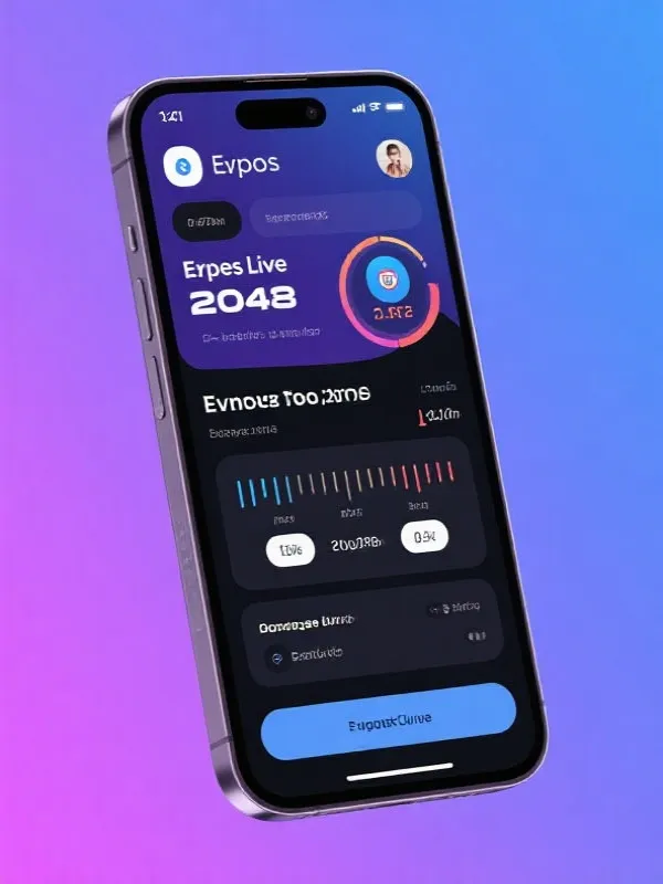 赛事APP界面预览